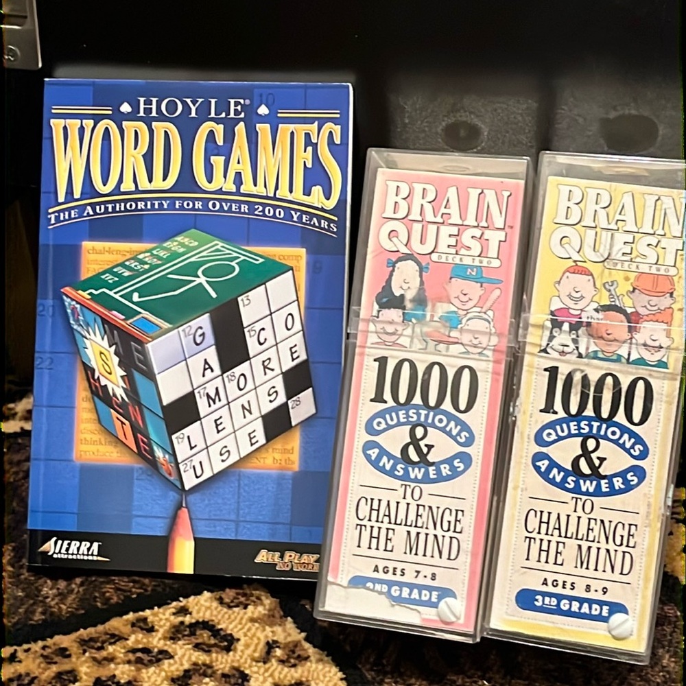 Three items for the price of one. Very challenging for your child.